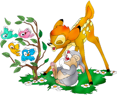 Bambi Clipart Baby - Bambi & Thumper Png (400x400)