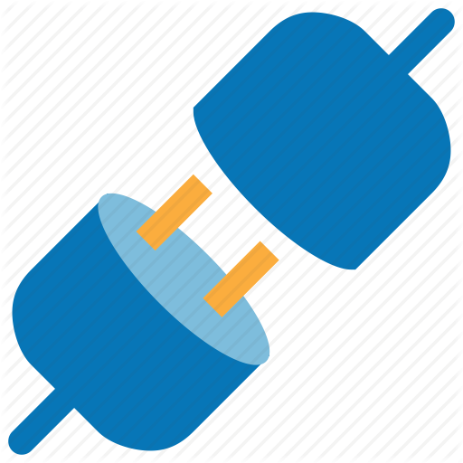 Clip Art Library Library Connecting Cube Clipart - Connect Icon Flat (512x512)