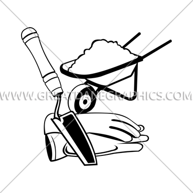 Wheelbarrow And Tools - Wheelbarrow And Tools (385x385)