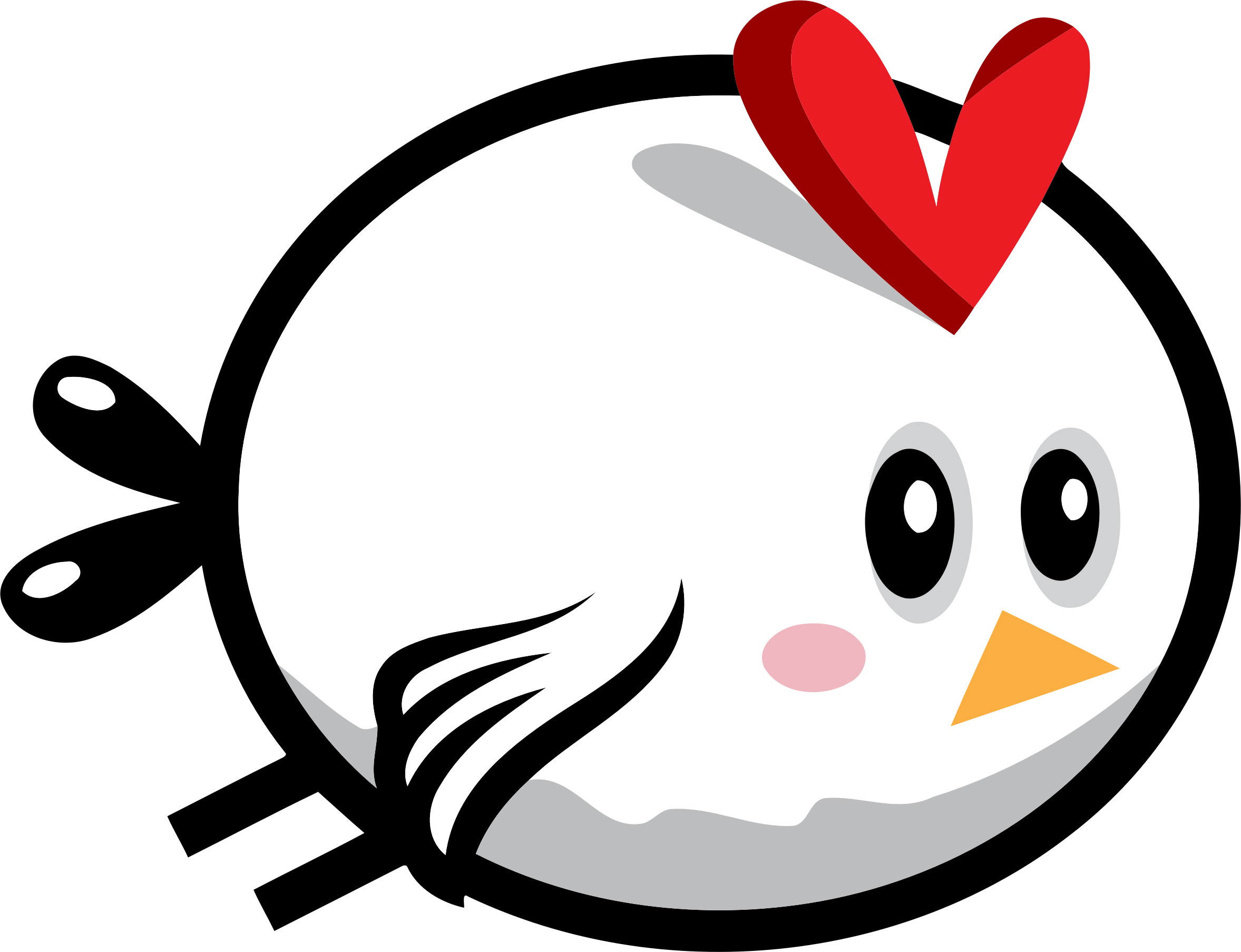 Clicker Game Flappy Bird Flappy Monster Flappy Pink - Transparent Flappy Bird Sprite (2355x1806)