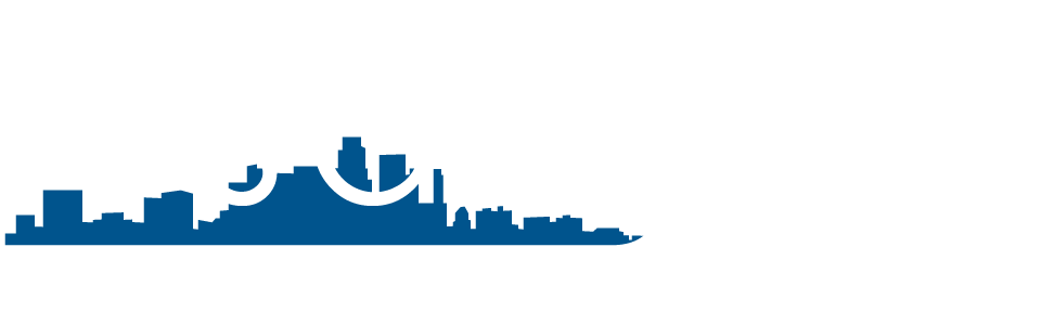 Graphic Black And White Los Angeles Skyline Clipart - Los Angeles (960x300)