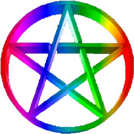 Pentagram Eyes Tumblr Nghtcrawlers - Craneo De Venado (500x500)