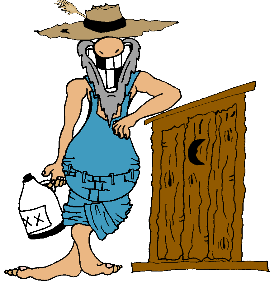 Images Of Hillbilly Moonshine Clip Art - Hillbilly Png (867x910)