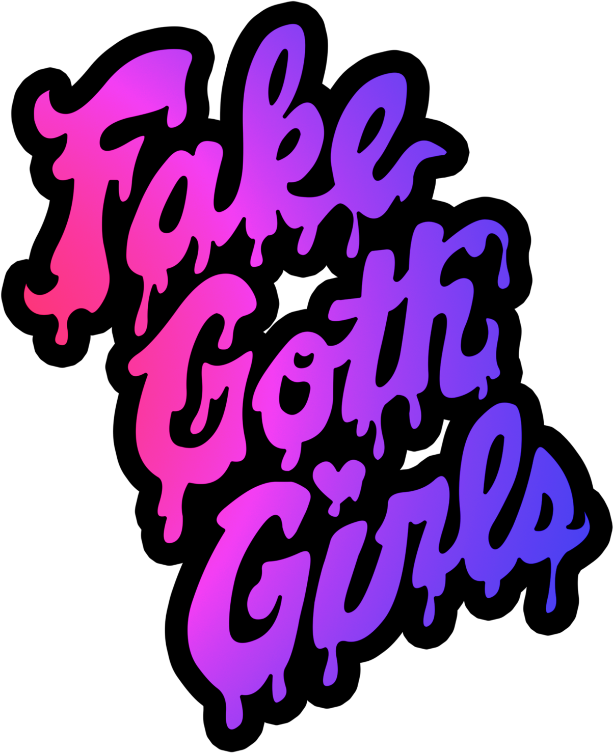 Girls Transparent Goth - Goth Transparent (1500x1500)