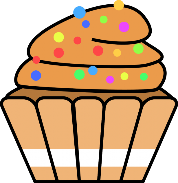 Medium Size Of Cupcake Clipart Free Baked Goods Clipart - Sweet Food Clipart Png (615x632)