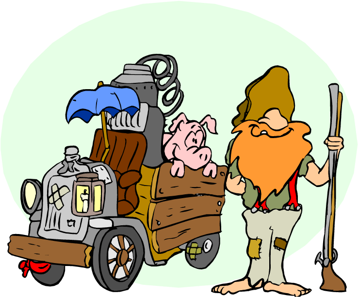 Hillbilly Hall Clip Art Transprent Png - Benighted Definition (750x626)