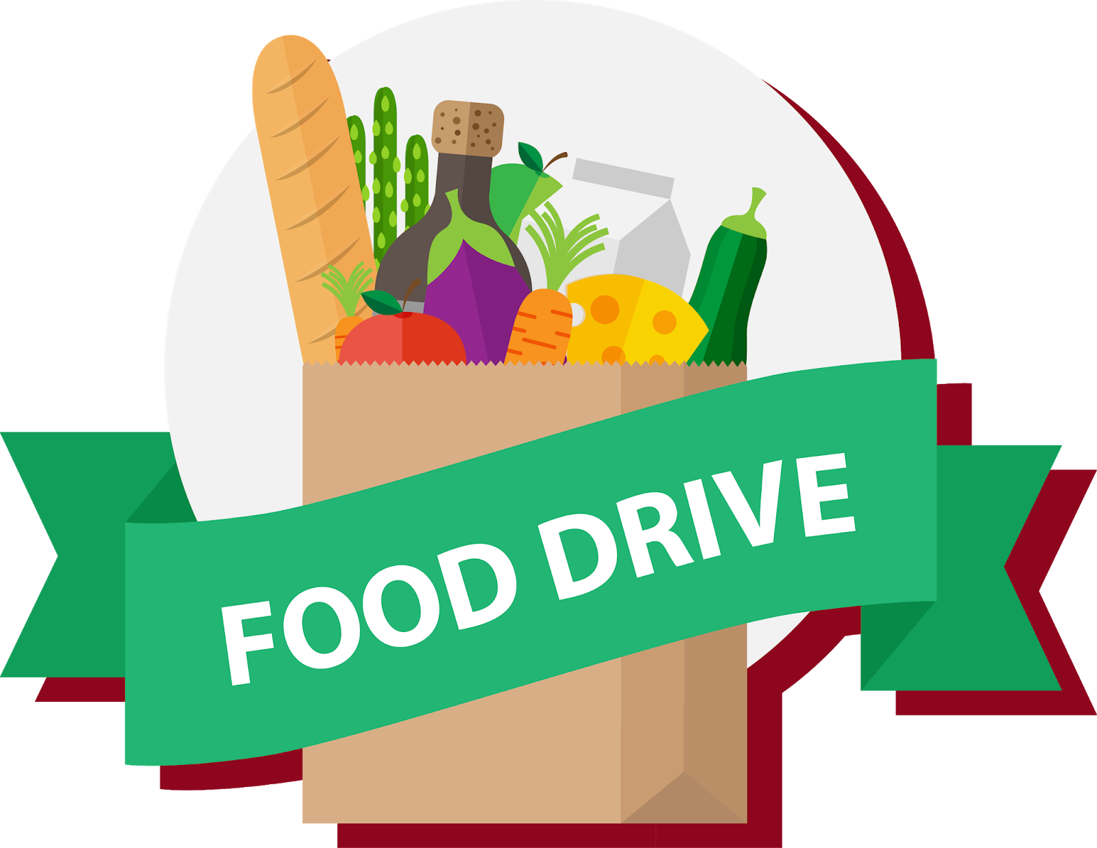 Click Here For The Pnb Flyer About Items That Can Be - Food Drive Transparent (1600x1237)