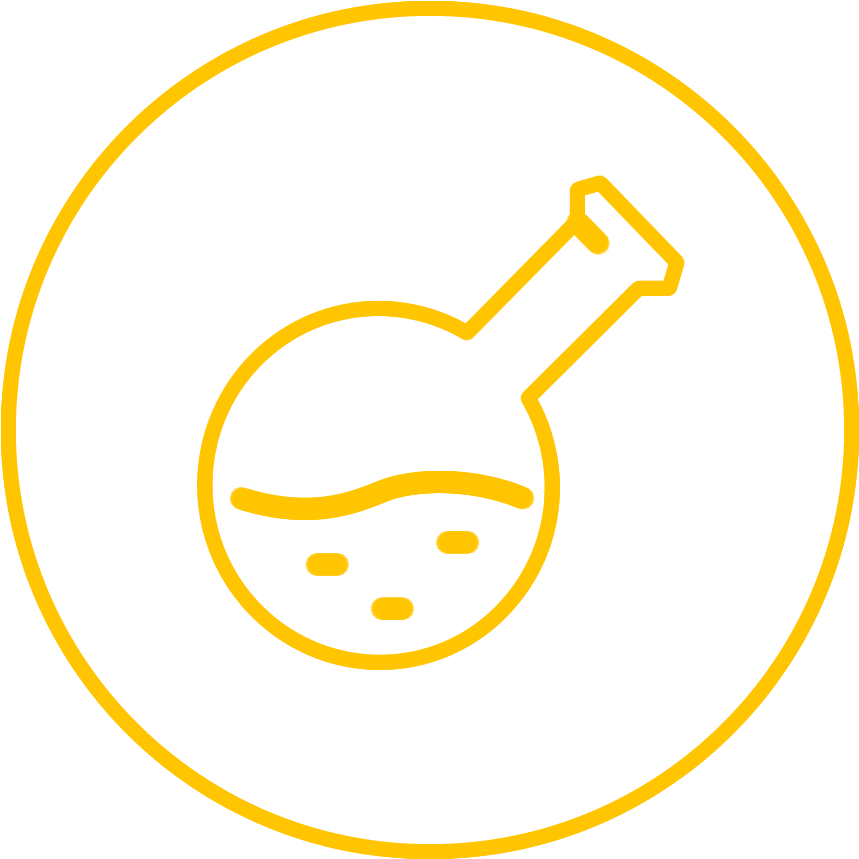 Rda And Chemistry - Yellow Chemistry Icons (900x900)