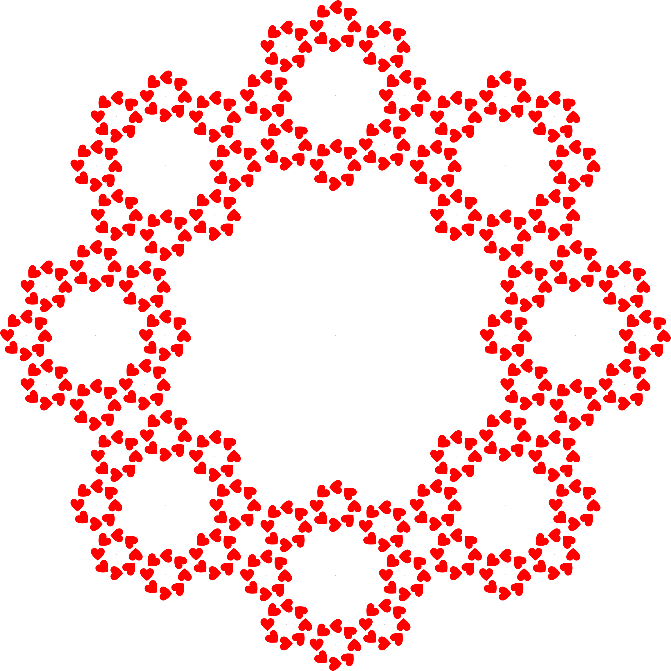 Big Image - Red Abstract Png Frame (2312x2312)