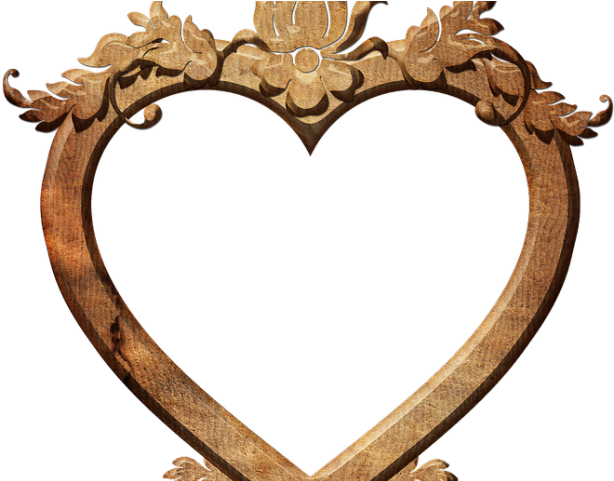 Love Frame Clipart Heart Frame - Love In Mirror Png (640x480)