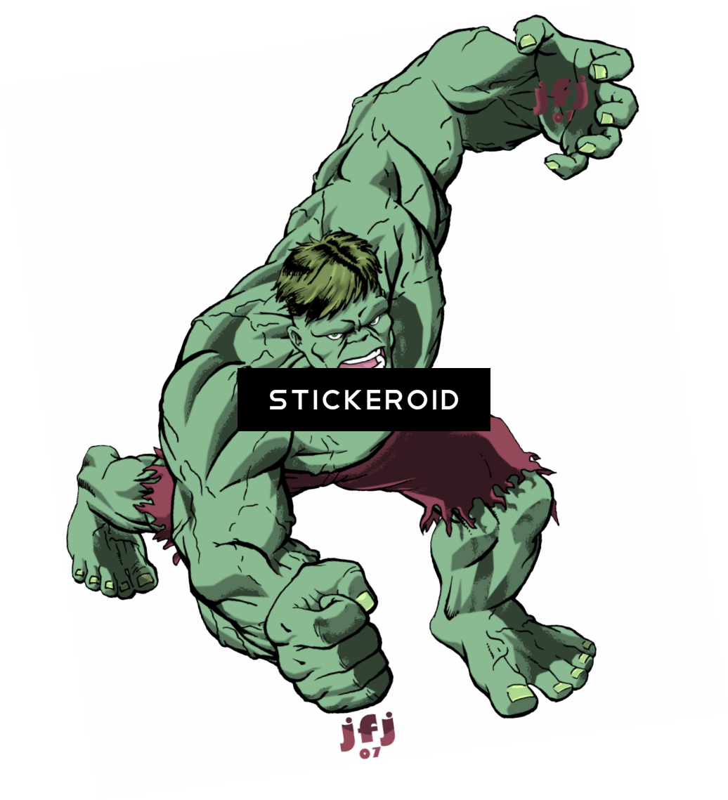 Stickeroid Bff Png Incredible Hulk Clipart - Hulk Eat Ice Cream L0560 Samsung Galaxy J7 Edition (1036x1139)