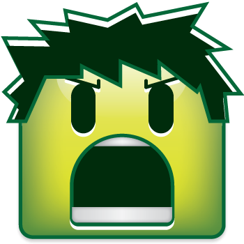 Unique Pics Of The Hulk Emoji Jason Morgado Art - Hulk Emoji Png (350x350)