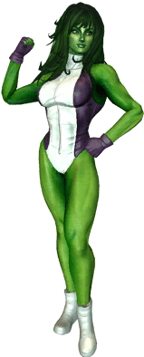She Hulk Clipart Superhero Costume - She Hulk Marvel Character (300x420)