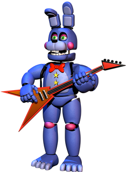 Chuizaproductions 228 31 Rockstar Bonnie Fullbody - Rockstar Bonnie Fnaf 6 (350x350)