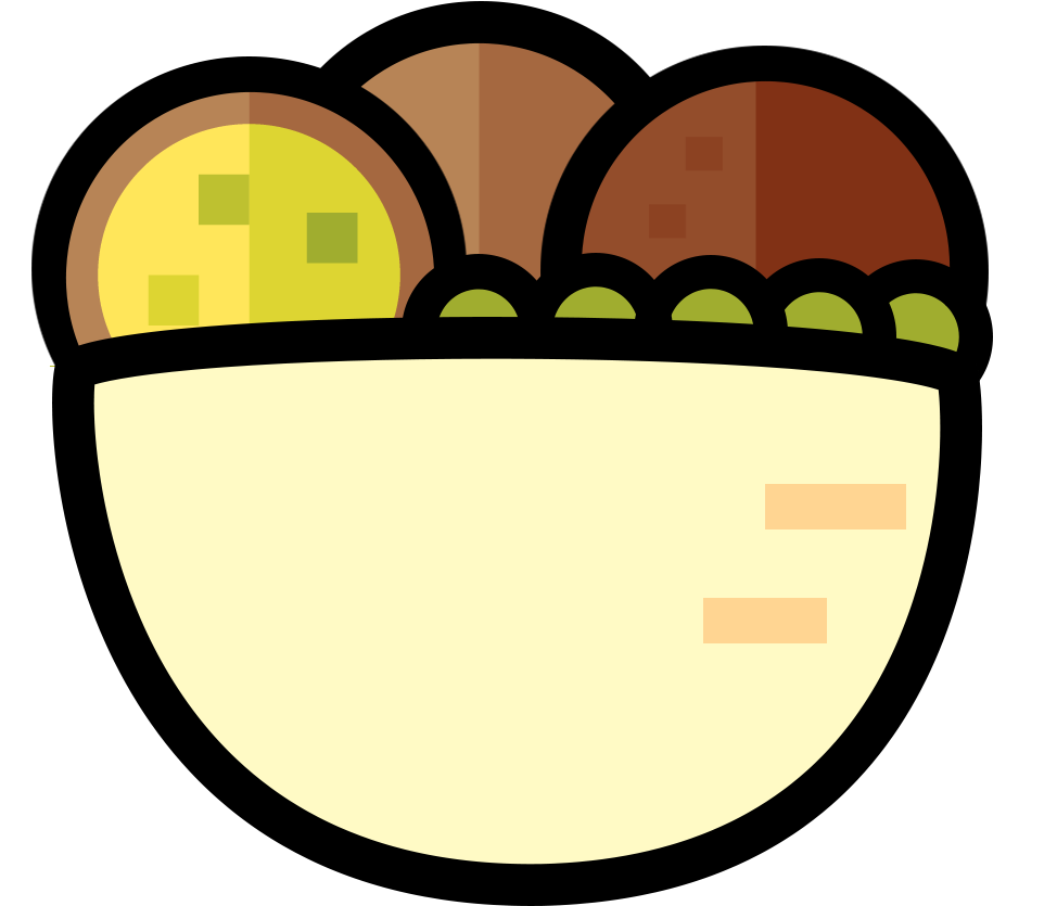 French Fries Falafel Cartoon Clip Art Transprent - Falafel Clipart (1067x1067)