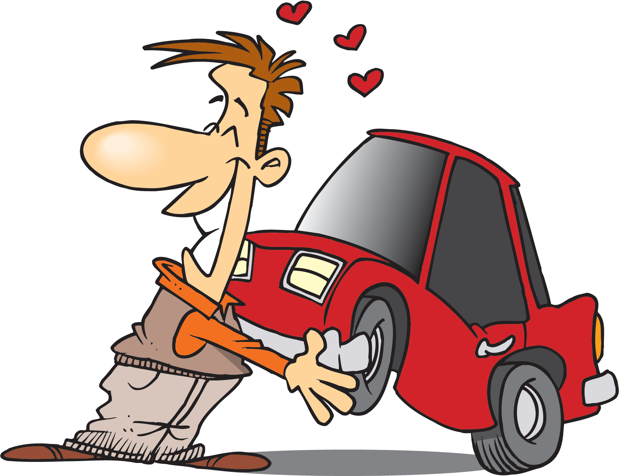 Clipart Cars Are Too Germerican Denglish Now Granted - Have A Car Cartoon (2000x1535)