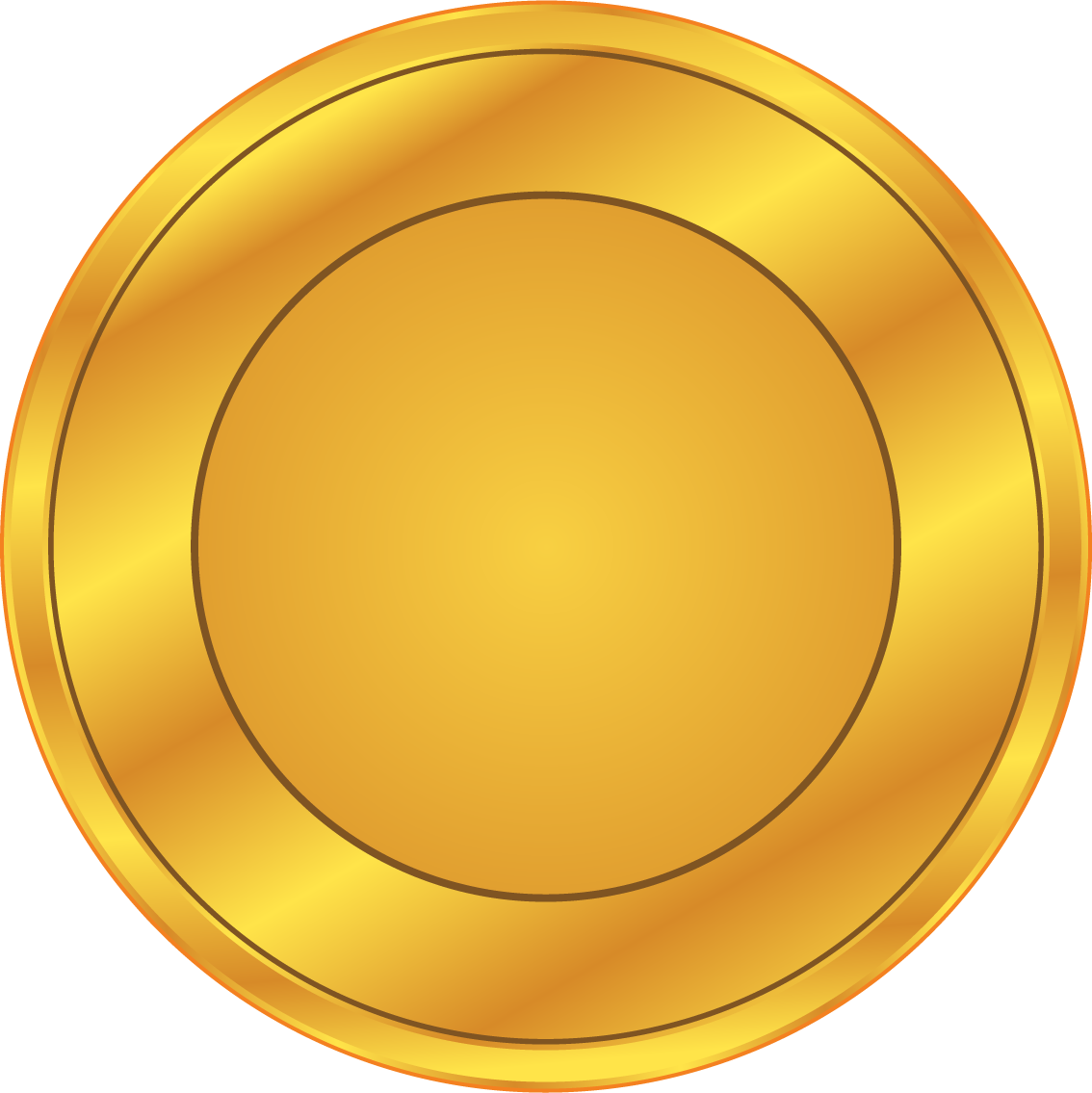 Gold Coin Animation Golden - Coin Vector.
