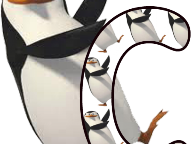 Penguins Of Madagascar Clipart Madagascar Name - Madagascar Penguins Letter K (640x480)