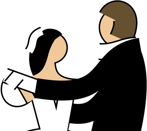 Png Black And White Library Father Of The Bride Clipart - Png Black And White Library Father Of The Bride Clipart (560x420)