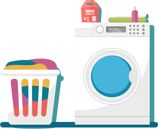 Dibujo De Un Cuarto De Lavado (515x421)