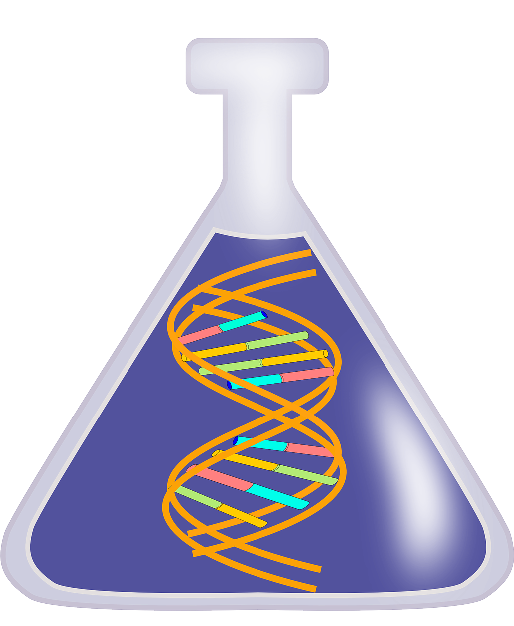 Confessions Of Zebra, Biochemistry - Dna Clipart (1031x1280)