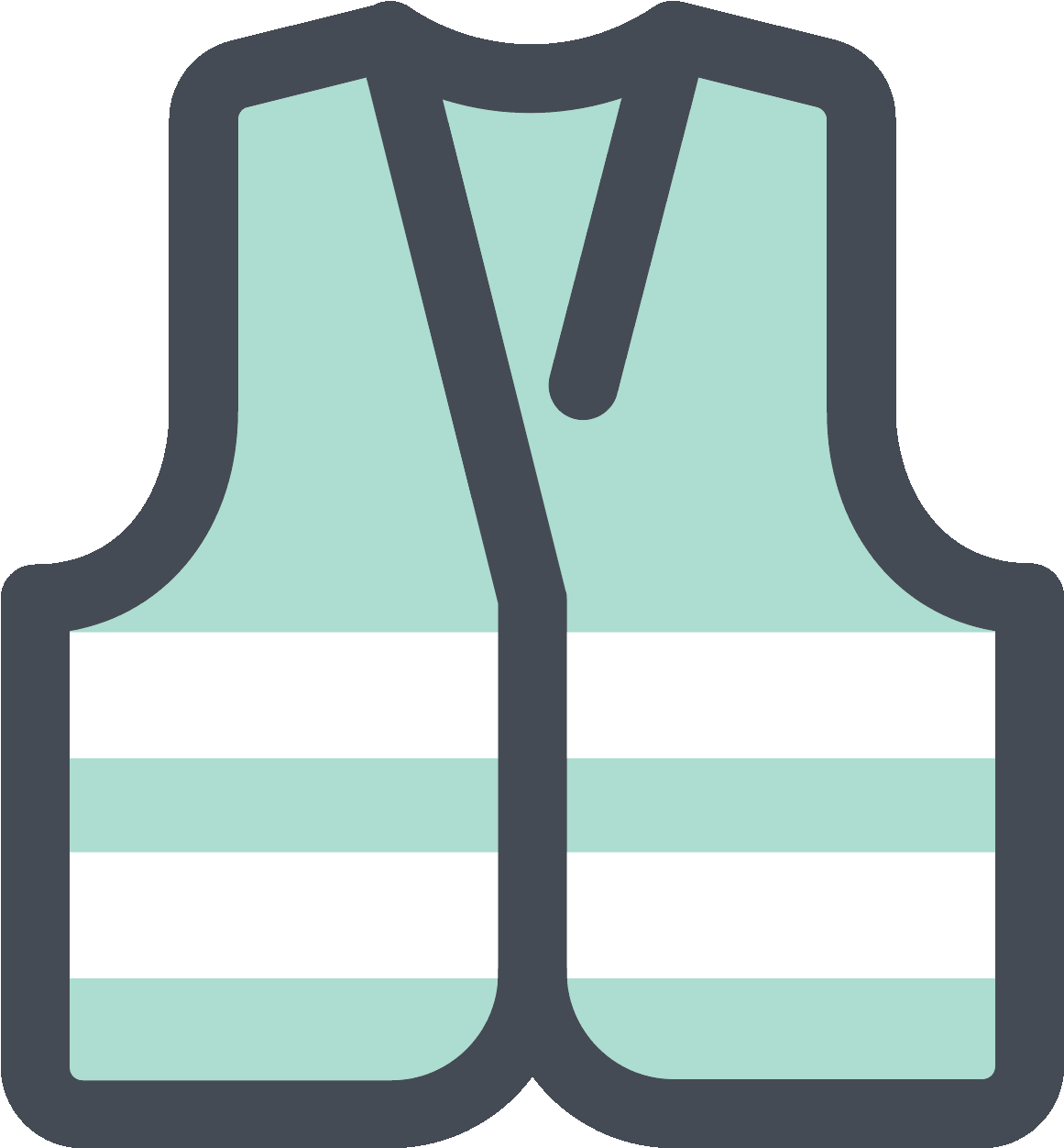 Engineer Clipart Vest - Vest (1600x1600)