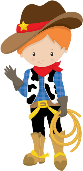 Stock Images - Cartoon Cowboy Toddler (600x600)