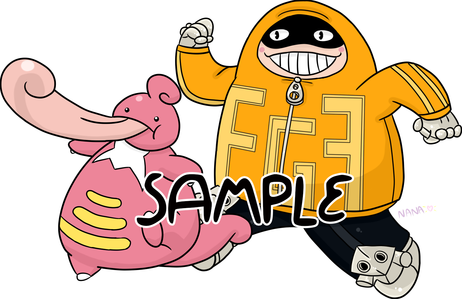 Tashiro Toyomitsu / Fatgum Lickilicky - Lickilicky (1530x990)
