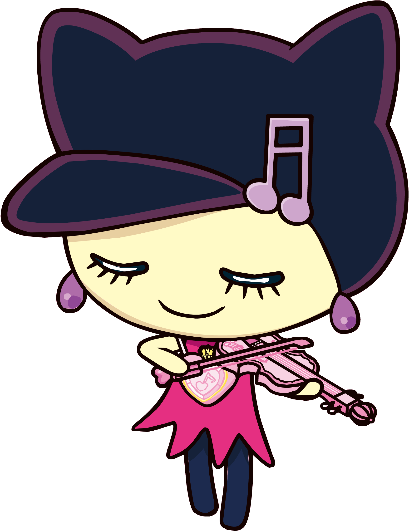 Image Melodytchi Charm Large - Tamagotchi Melody (1719x2232)