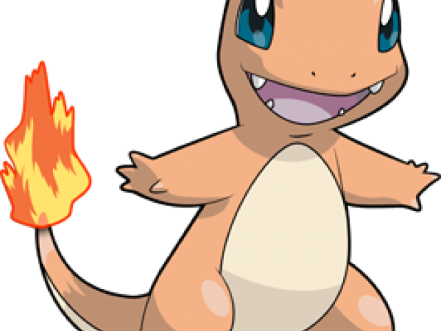 Pokemon Clipart Human Charmander - Glumanda Pokémon (640x480)