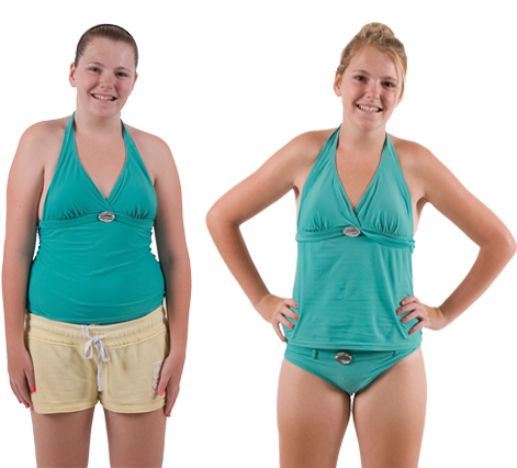 Clip Art Weight Loss Camps Better - Camp Shane Before And After (470x435)