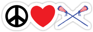 Girls Lax Stickers - Girls Lax Stickers (375x360)