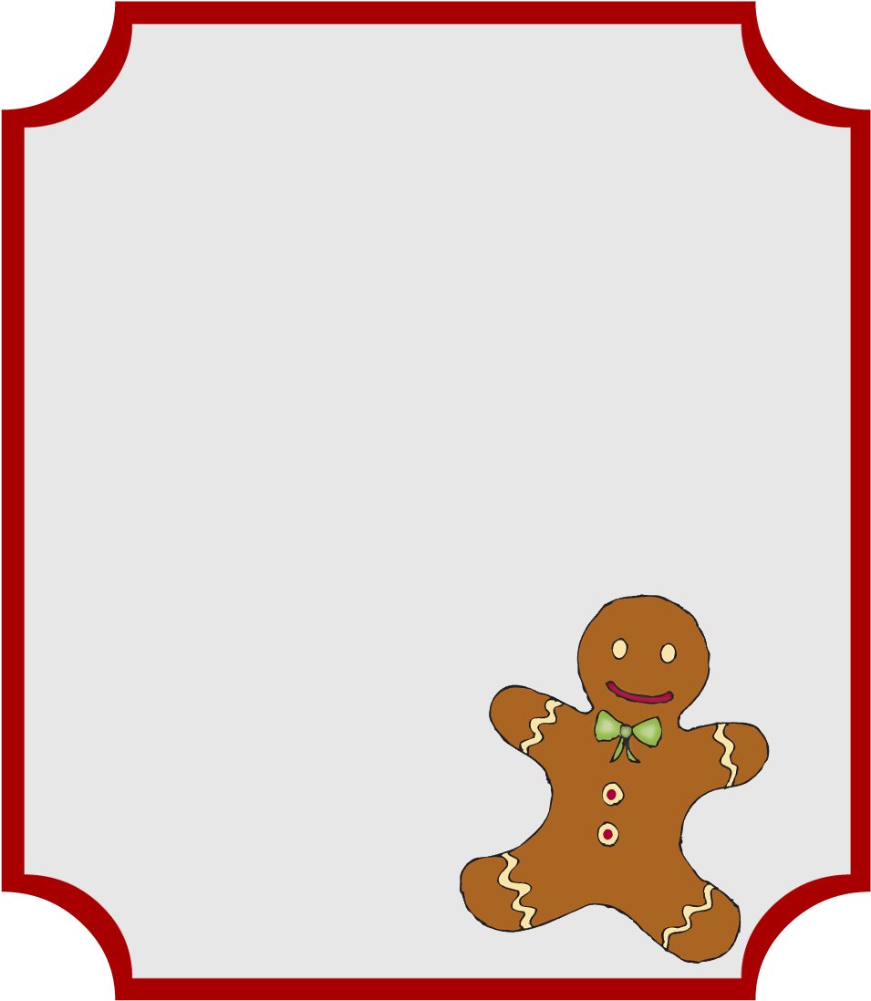 Christmas Name Tag Clip Art Library Library - Christmas Gift Tags Clipart (1181x1181)