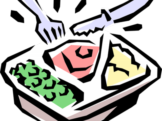 Meal Clipart Evening Meal - Frozen Dinner Clip Art (640x480)