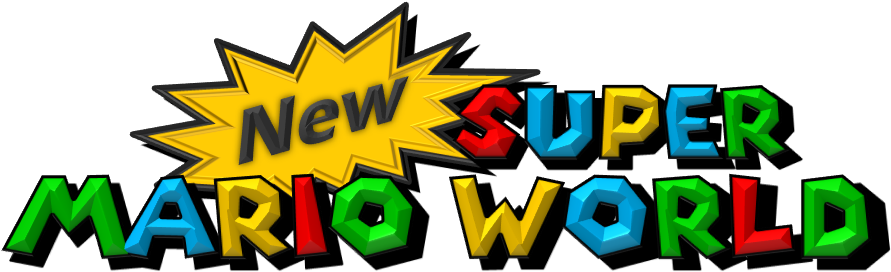 Mario Bros Clipart Supper - Super Mario World (1021x285)