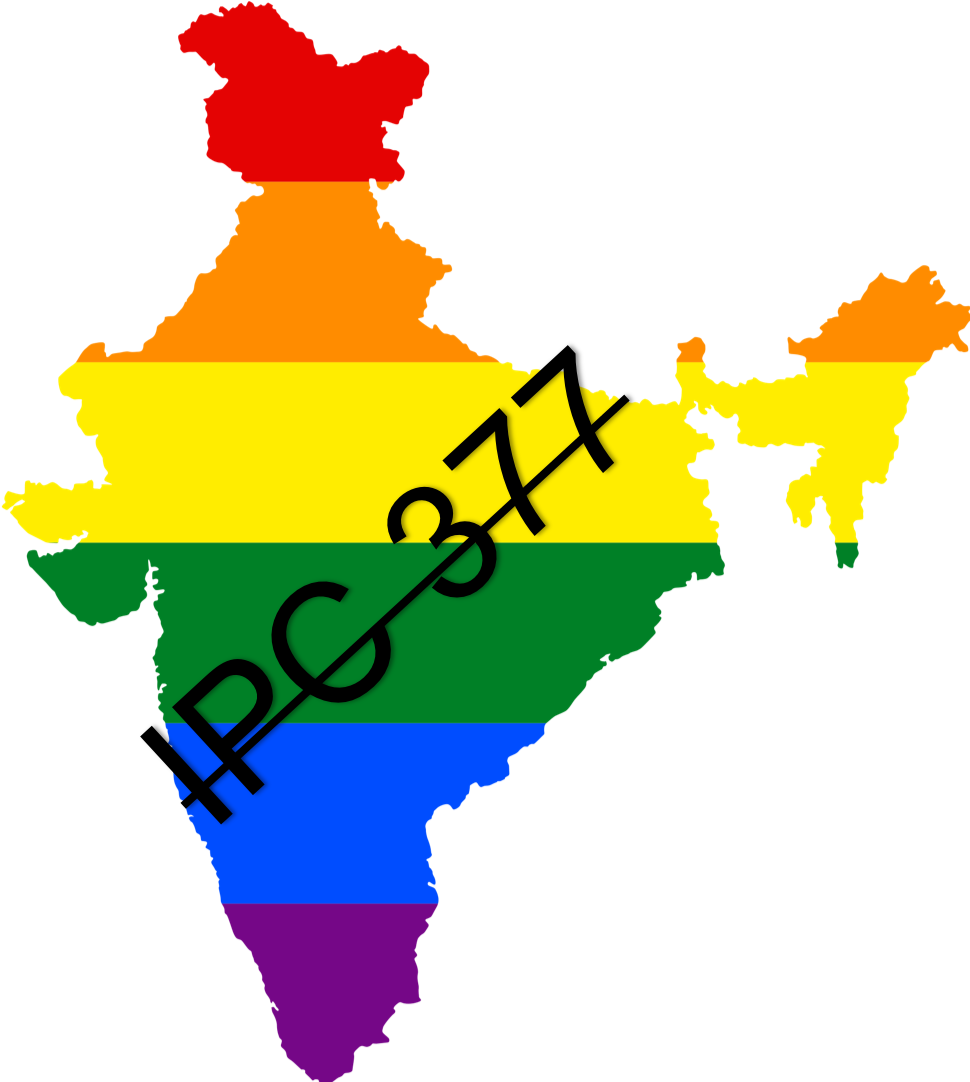 Humanity Wins - Lgbt India Map (983x1081)
