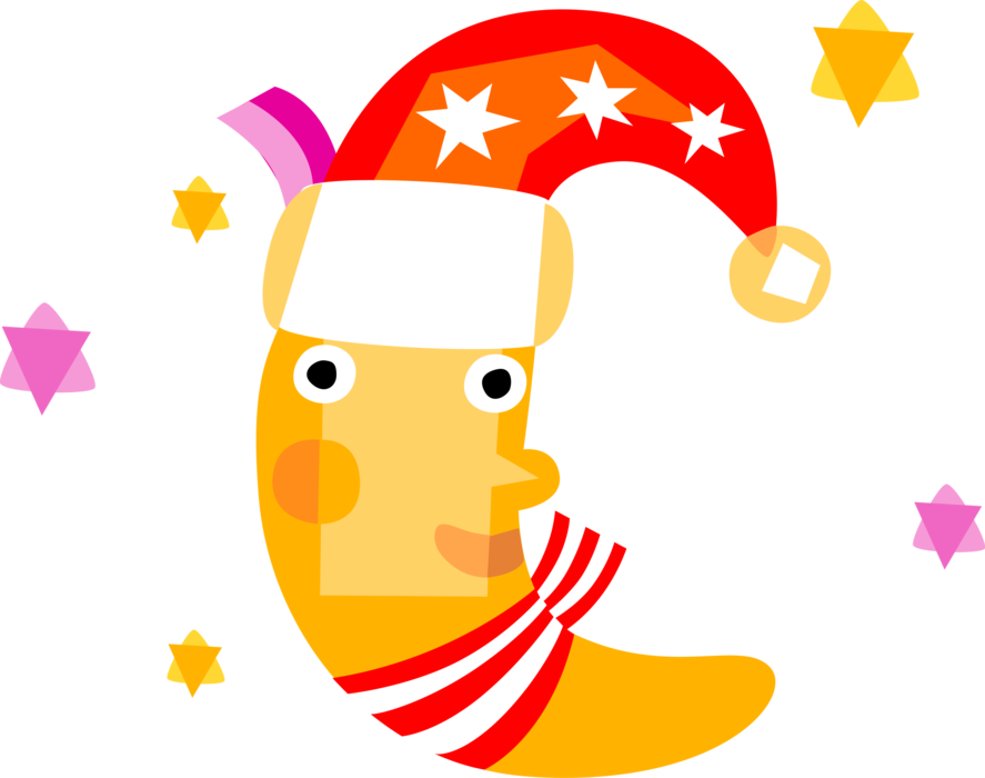 Vector Illustration Of Santa's Workshop Mythological - Lua De Papai Noel Png (887x700)