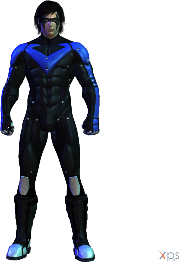 Nightwing Arkham Asylum Png Clip Art Free - Mortal Kombat (1024x1024)