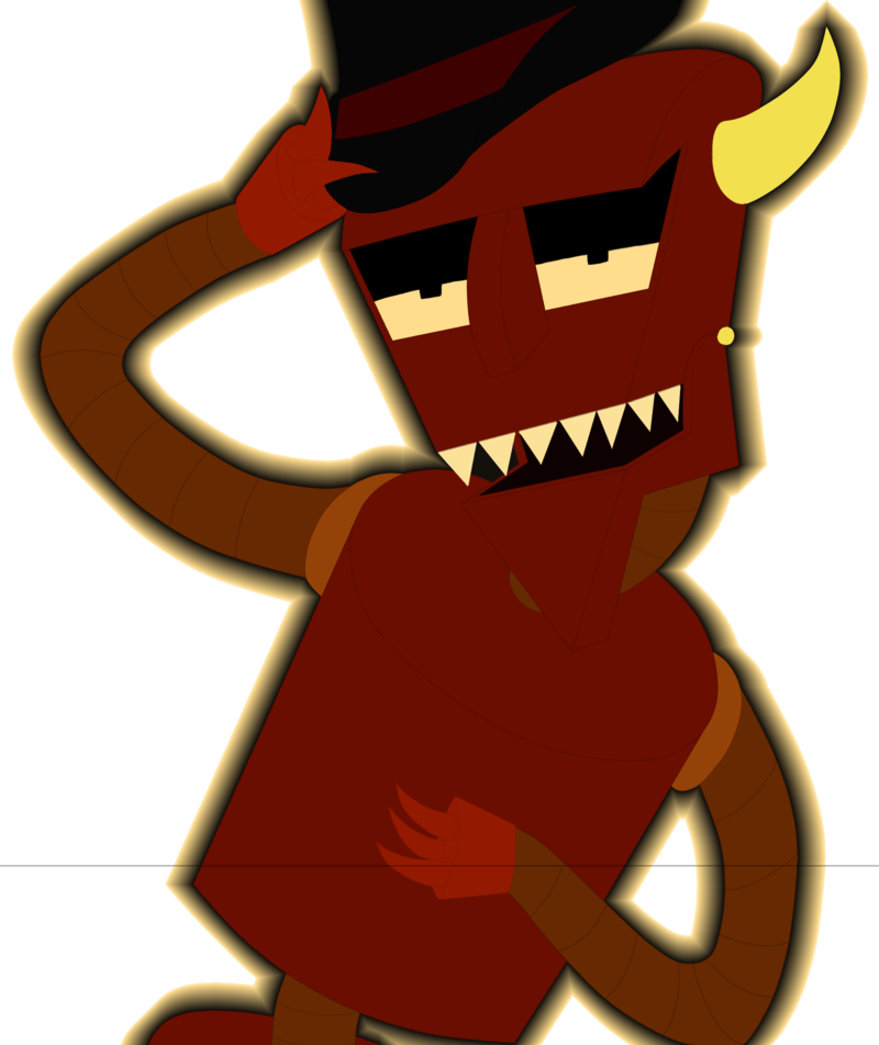 Devil Clipart Repentance - Robot Devil Png (800x951)