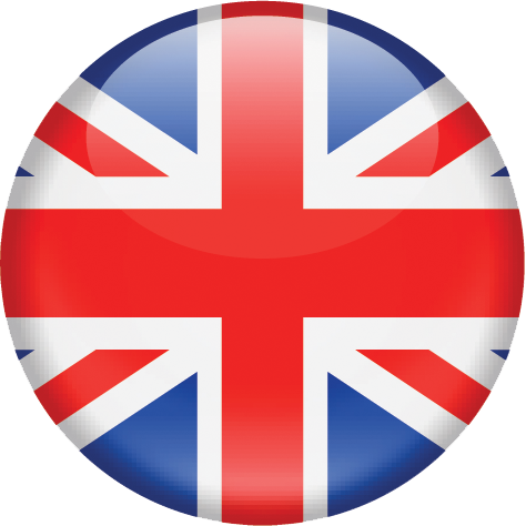 Uk Flag Round Png (474x474)