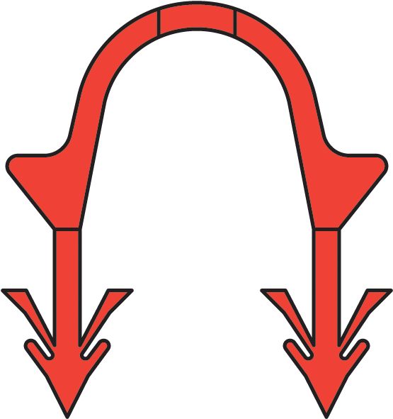 300× 1-1/2" Staples For Heatlink® Deluxe Staple Gun - Stapler (624x660)