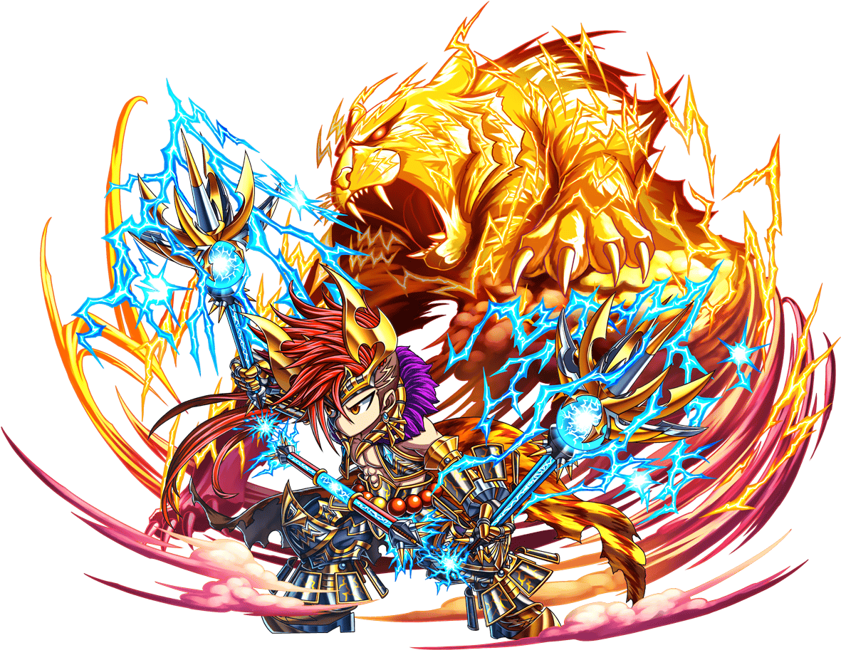 Thunder Clipart Roaring - Brave Frontier Rhoa Omni (1200x930)