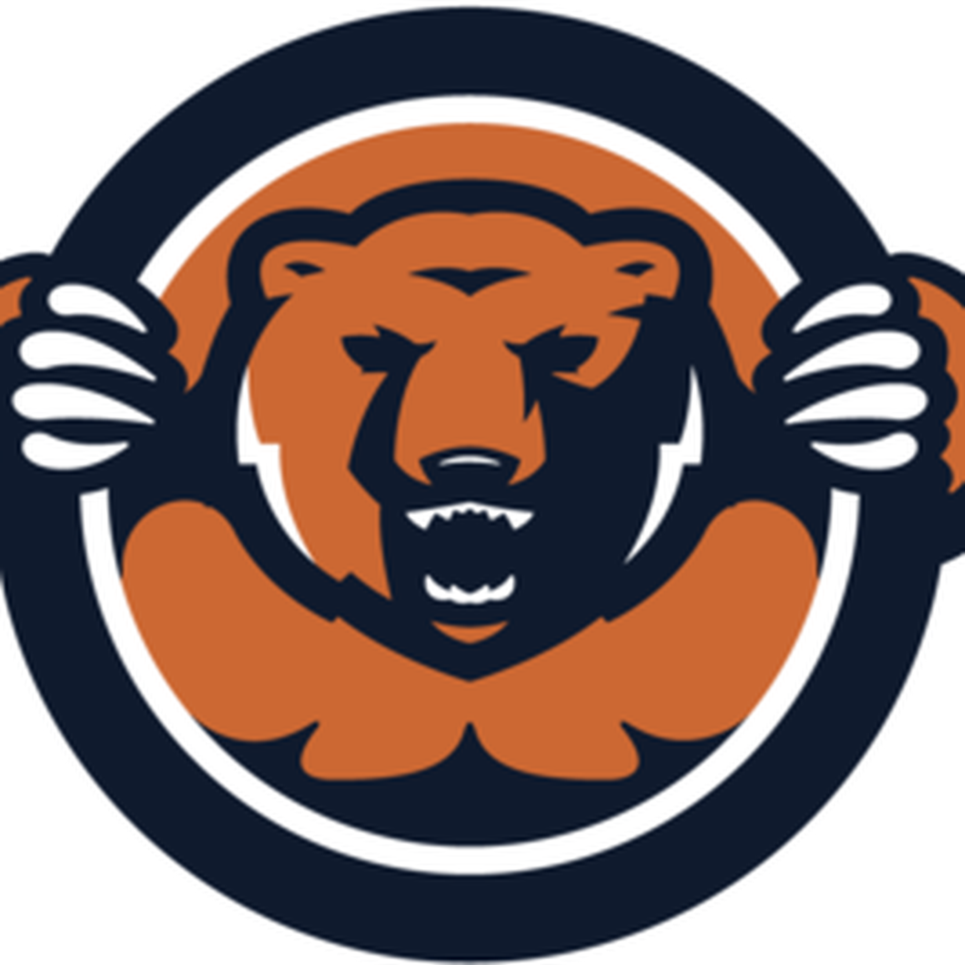 Clipart Forest Windy - Chicago Bears (1400x1400)