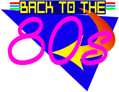 Back To The 80s Logo By Bluebottleflyer On Deviantart - Back To The 80s Logo By Bluebottleflyer On Deviantart (400x382)