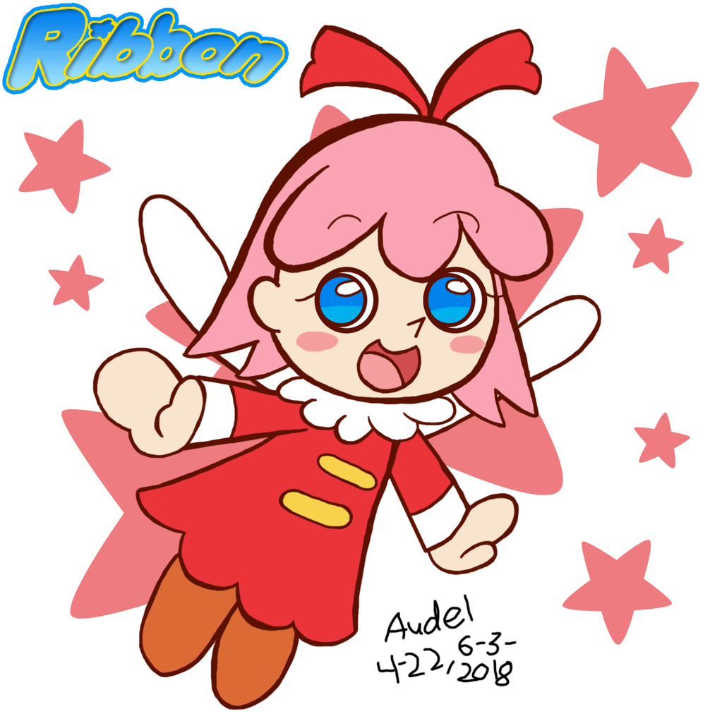 Ribbon [pop'n Art Jam June] By Mamonstar761 - Cartoon (1024x1127)