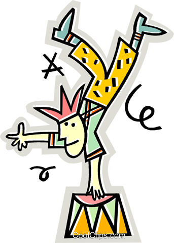 Balancing Act Royalty Free Vector Clip Art Illustration - Balancing Act Royalty Free Vector Clip Art Illustration (343x480)