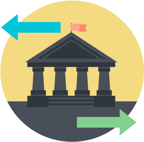 Graphic Royalty Free Stock Cuts And Jobs Act Impact - Bank (512x512)