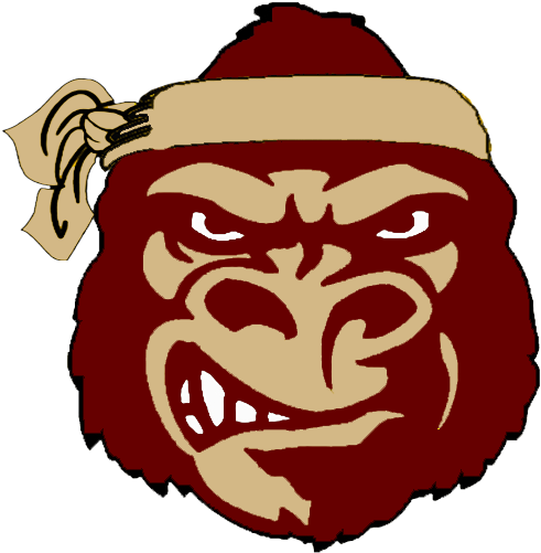 Fantasy Football Logos , Png Download - Gorilla Mascot Logo Png (508x538)