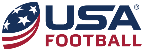 Clip Art Coaches Association Coaching Education - Usa Football Logo (602x246)