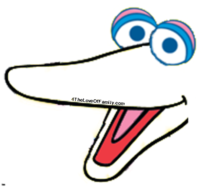 Could Use These For So Many Things Free Sesame Street - Sesame Street Big Bird Face (450x450)